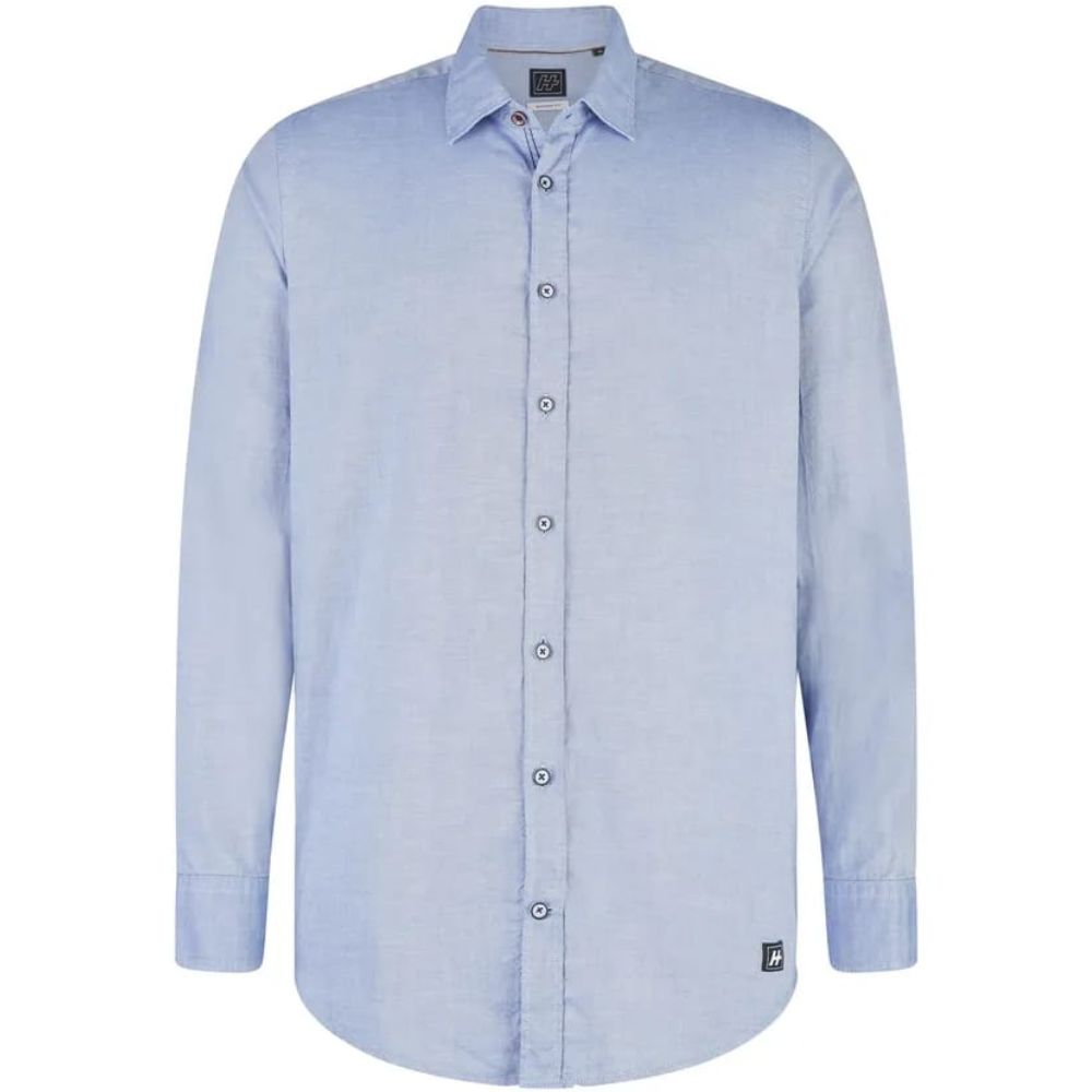 HECHTER PARIS MEN CLASSIC BLUE SHIRT